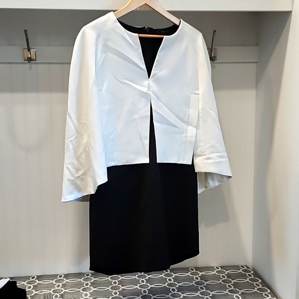 BCBG Short Cape Dress